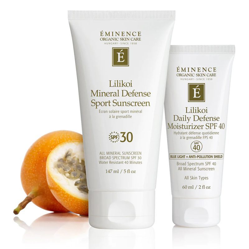 Eminence Organics Lilikoi SPF Collection