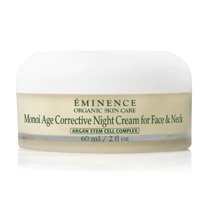 Eminence Organics Monoi Age Corrective Night Cream for Face and Neck