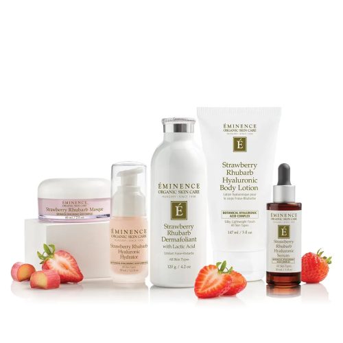 Eminence Organics Strawberry Rhubarb Hyaluronic Collection