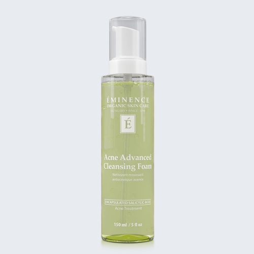 acne advanced cleansing foam