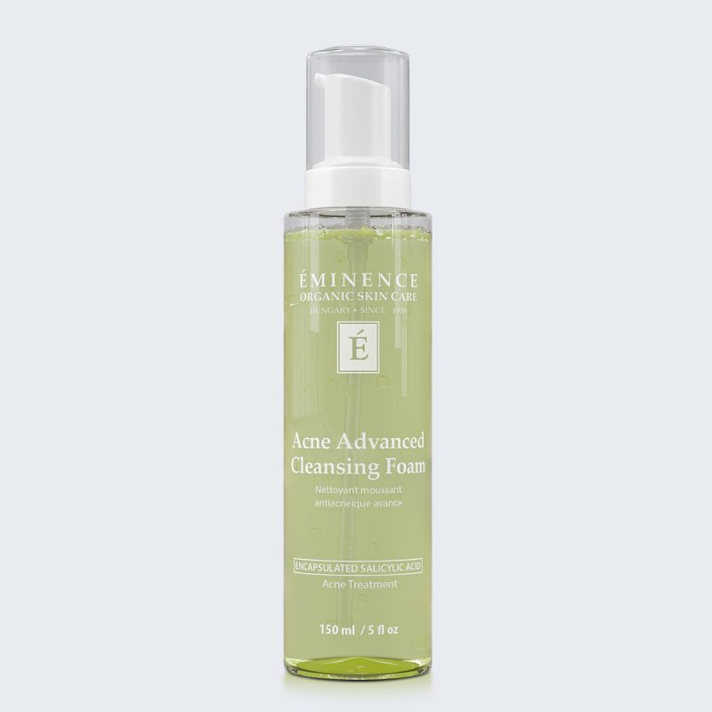 acne advanced cleansing foam