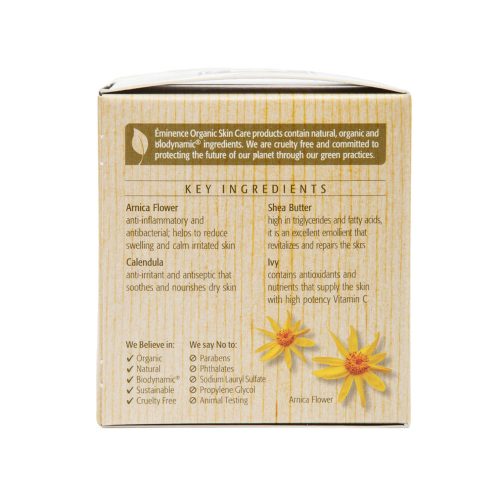 calm skin arnica masque box side