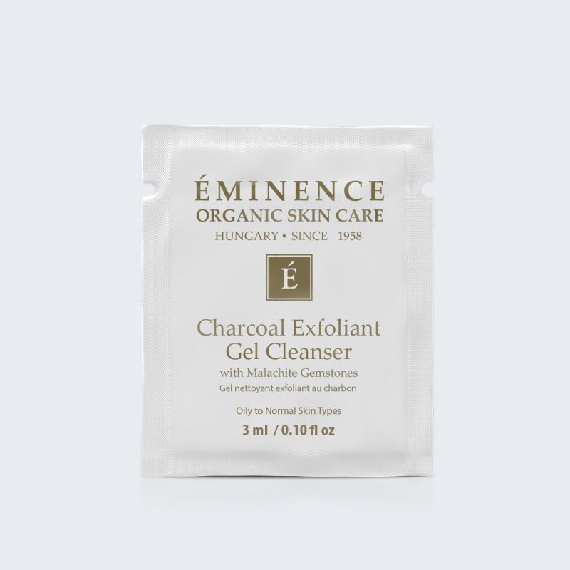 charcoal exfoliant gel cleanser