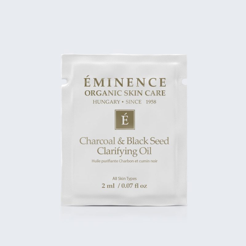 eminence charcoal black seed clarigying oil sample