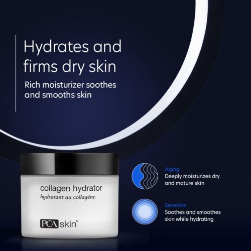 hydrates and firms dry skin