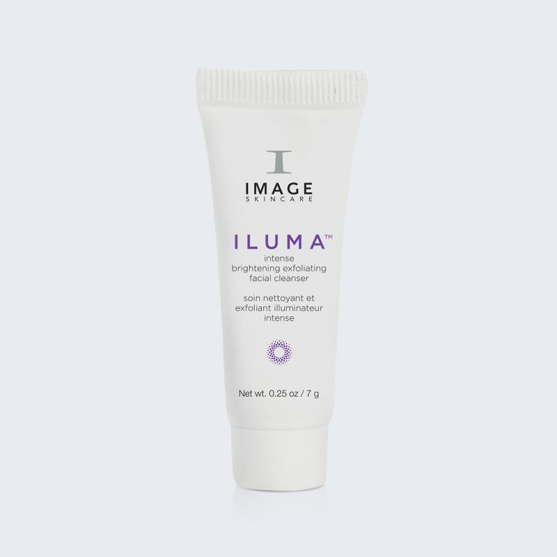 iluma intense brightening exfoliating facial cleanser