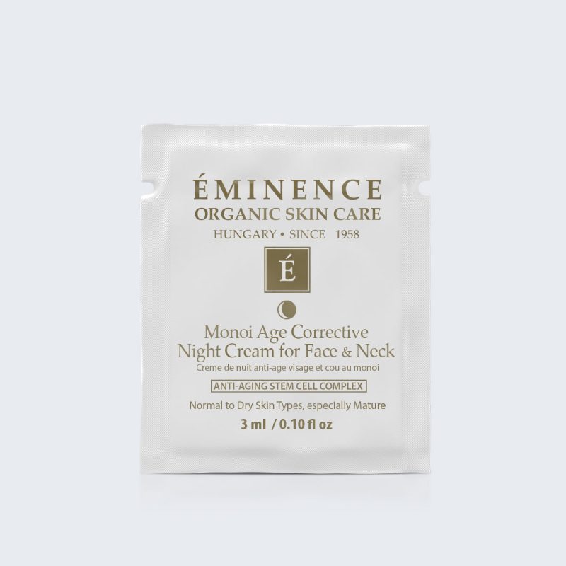 monoi age corrective night cream face neck