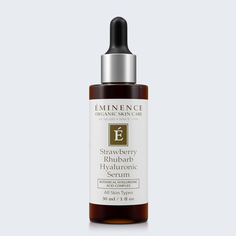 strawberry rhubarb hyaluronic serum